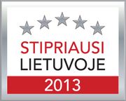 Stipriausi Lietuvoje 2013